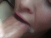 Wake Up Face Fuck Throatpie • Cum deep in her throat for breakfast yummy 12/16