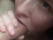 Wake Up Face Fuck Throatpie • Cum deep in her throat for breakfast yummy 13/16