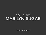 Squirt / FootFetish / Masturbation / Fucking Tits / Cum on Tits MARILYN SUGAR / FETISH VERSION 1/16