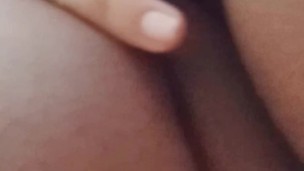 In the bathroom at work