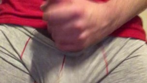 UNDERWEAR JERK OFF ** so HORNY **