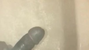 Masturbating in the shower