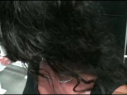 Big Breasted FBB Performs Pec Deck Muscle Explosion in Gym 11/16