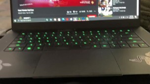 Watching simp tube on the net.