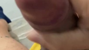 Close up cock shot - my big cream