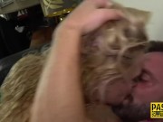 Bound milf ass spanked and rides cock 15/16