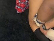 Muslim schoolgirl and classmate fuck during study session  11/16