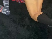 Muslim schoolgirl and classmate fuck during study session  16/16