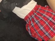 Muslim schoolgirl and classmate fuck during study session  2/16