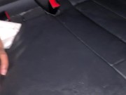 I Gave the UBER Driver a Free Show with a Loud SQURTING Orgasm in the Back Seat of Taxi - 4K 16/16