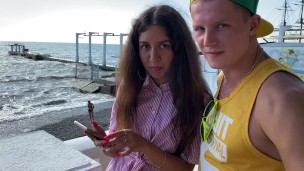 A stranger seduced my girlfriend and fucked her in front of me