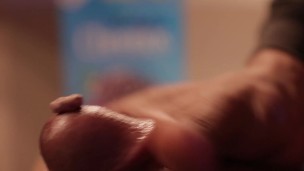 EVER NUTTED IN A CHERRIO ? SOLO BBC CREAMPIE CASHEW BIG CURVE DICK CUMSHOT