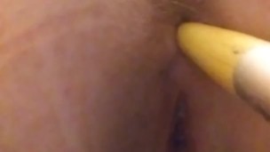 MILF masturbating