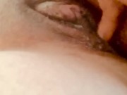 Rubbing my Big clit 