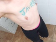 Pissing at a gas station for Javier 11/16