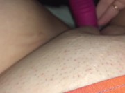 Teen Virgin Plays with Vibrating Dildo 13/16