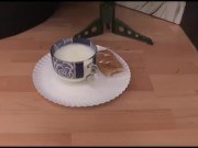 Veronica le hace un pedazo de Squirt a Filipe 3/16