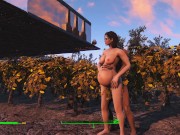 Pregnant woman has sex with the whole population | Porno Game 3d 15/16