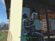 Pregnant woman has sex with the whole population | Porno Game 3d 4/16