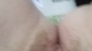 Hairy pussy playing 