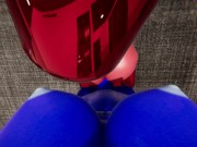 Among Us FUTA Blue and Red Fuck Each Other Doggystyle, Riding, Missionary, Titfuck 4/16