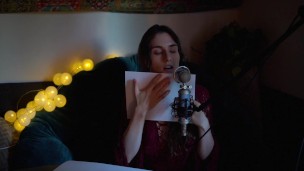 ASMR paper ripping, sorting and sounds.