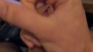 Super close cumshoot POV