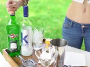 Piper blush Makes COCK-tails like a pro! 3/16