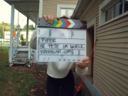 Sports Bra VS No Bra on a pogo stick - Piper Blush 1/16