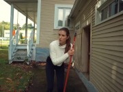 Sports Bra VS No Bra on a pogo stick - Piper Blush 3/16