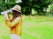 Solar Eclipse with Piper! 5/16