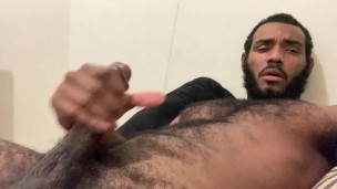 Hairy Daddy Shoots Huge Load