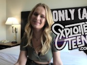 Sexy 18 yr old gets fucked and receives a facial in this amateur porn 1/16