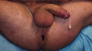 DaniSlaveSteS Anal Orgasm prostate No Hands Butt Plug Cum Hands free cumshot with plugged ass hole