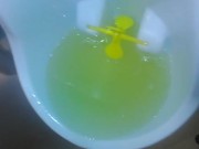 Hairy Onlyfans Piss Desperate Slut PinkMoonLust Girl Standing Pees HARD Potty Training Boy Urinal 13/16