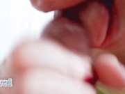 Perfect blowjob - Stepdaughter beats her stepfather in Impossible not to cum! 9/16