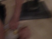 goddess gloria feeding two guys with her pussy and feet 12/16