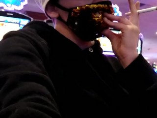 Smoking slut gambling