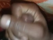 Mid night made me hard until cum 