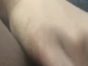 Nails cute rub my pussy