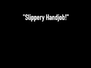 Lubed Up Cock Gets Lucky With Its Cleo Stroking & Sucking! 1/16