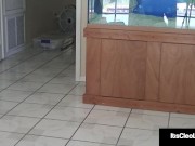 Lubed Up Cock Gets Lucky With Its Cleo Stroking & Sucking! 2/16