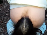 Страстно вылизала попку в лесу - IkaSmoks 6/16