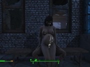 Ghoul got pregnant. Half-zombie gently fuck a woman from behind | Fallout 4 sex 13/16