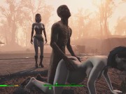 Ghoul got pregnant. Half-zombie gently fuck a woman from behind | Fallout 4 sex 7/16