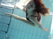 Zuzanna swims naked and horny in the pool 11/16