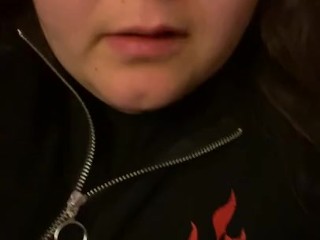 Smoking joint bbw kissing
