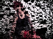 under the red nylon feet of madame louise 1/16