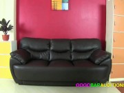 Perky Thai girl interviewed for a gogo job then fucked 1/16