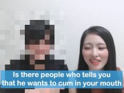 Answer for the Finish of Blowjob - Gokkun or Bukkake？ 12/16